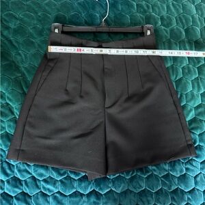 Zara High-waist Black Women's Shorts